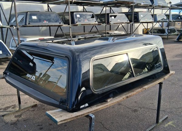 Used black ARE CX Series topper for Ford F-150 Crew Cab
